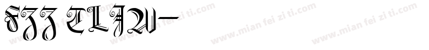 FZZ TLJW字体转换